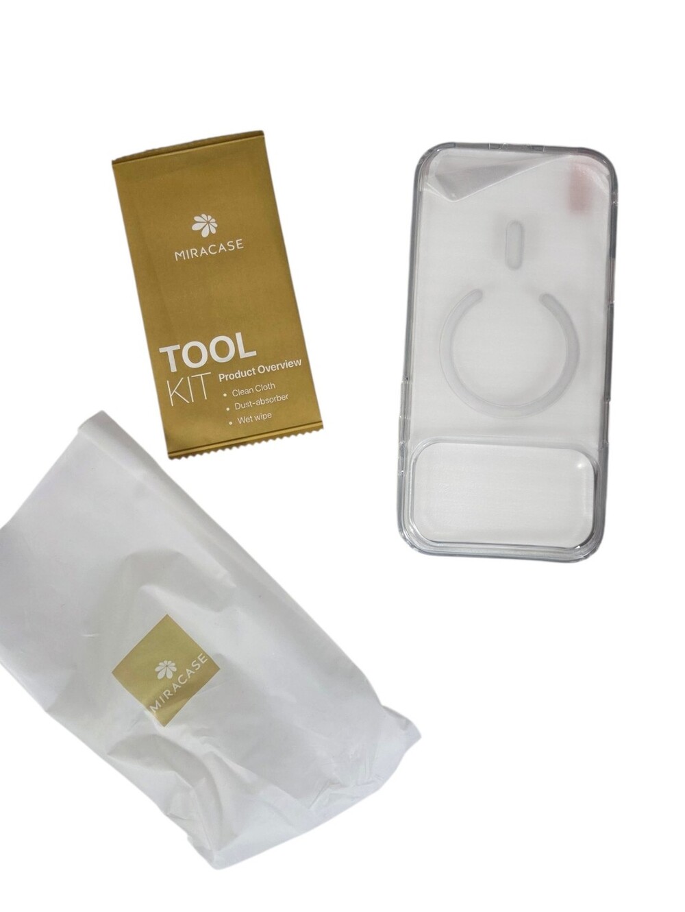 🔥4/$20 Miracase iPhone 17 Pro Cell Max Phone Case NEW -White/Clear -Magnetic